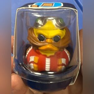 Mini Tubbz sonic the hedgehog Dr. Eggman video game rubber duck figure tub new